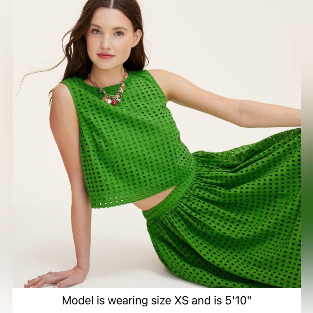 Eyelet Shell Tank Top - kate spade new york x Target Green L